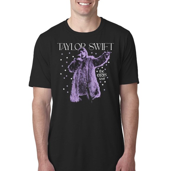 TSwiftie The Eras Tour Live Photo Stars T-Shirt - Picture 1 of 4